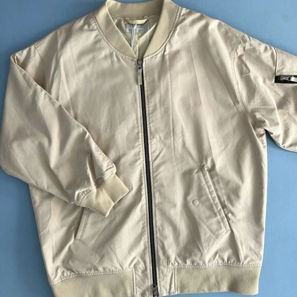 NWT Everlane Uniform The Bomber‎ Trench Coat Khaki Mens Jacket